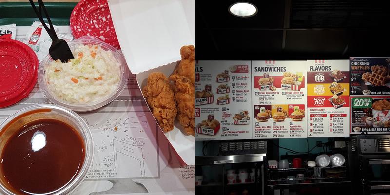 KFC Menu