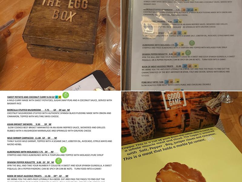 Small world restaurant and tapas bar Menu