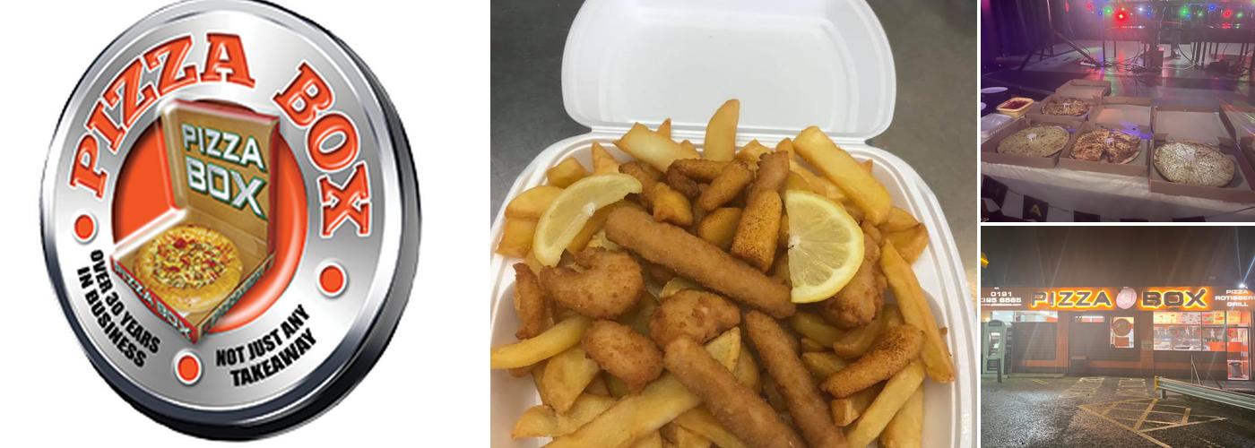 Pizza Box Shiney Row