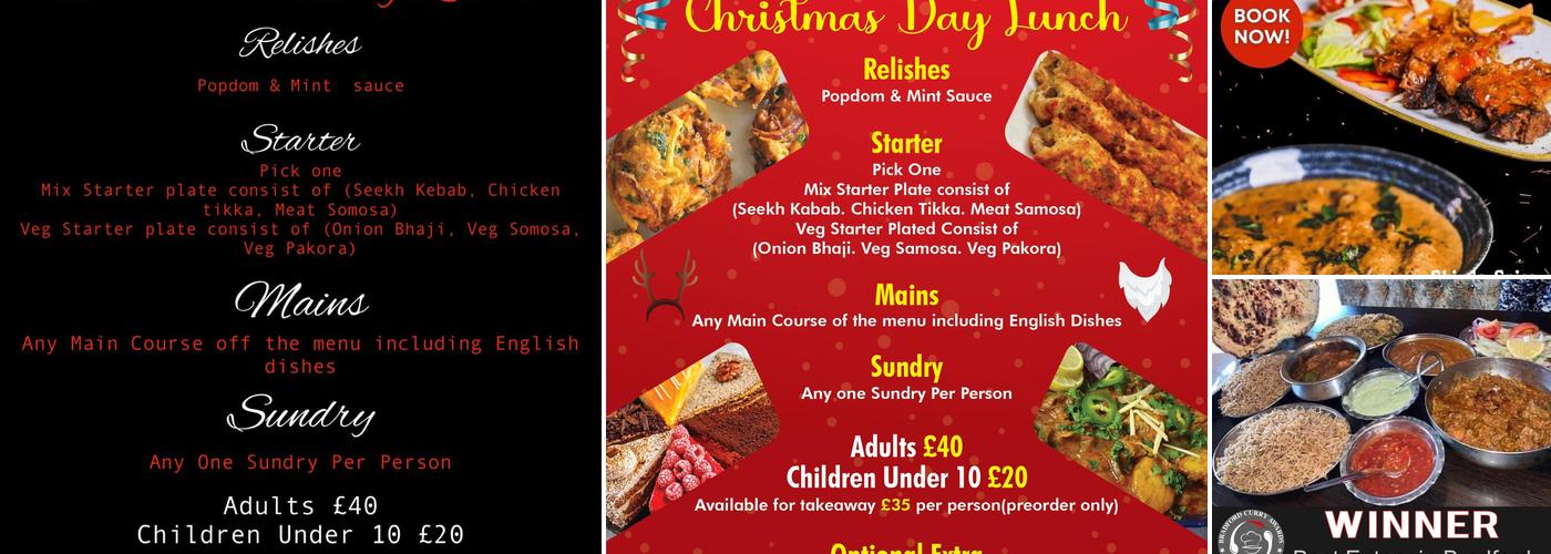 Shimla Spice Keighley Menu