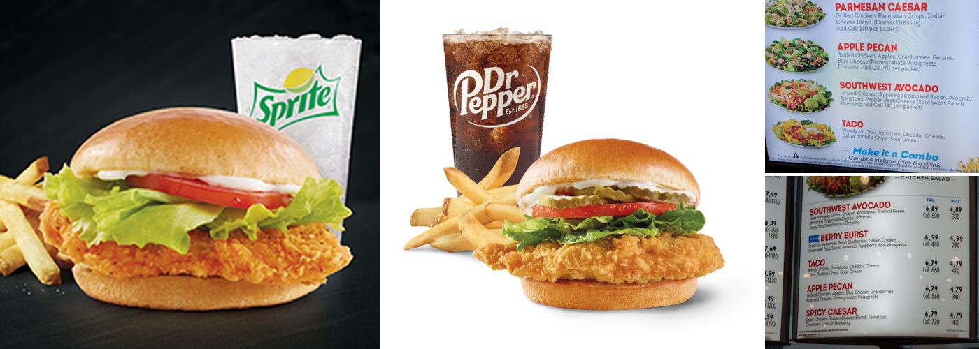 Wendy's Menu