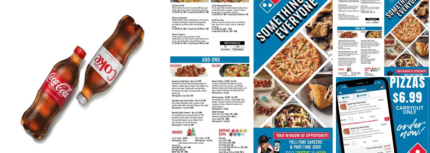 Domino's Pizza Menu