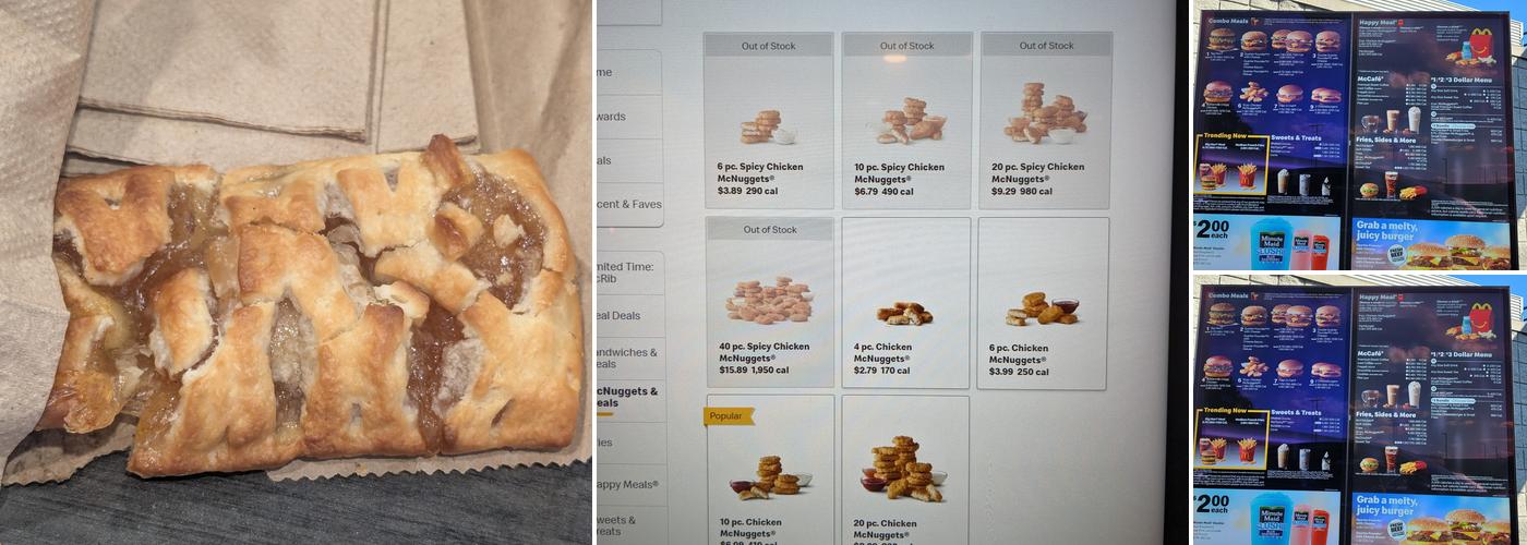 McDonald's Menu