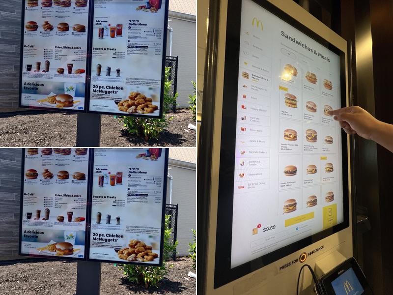 McDonald's Menu