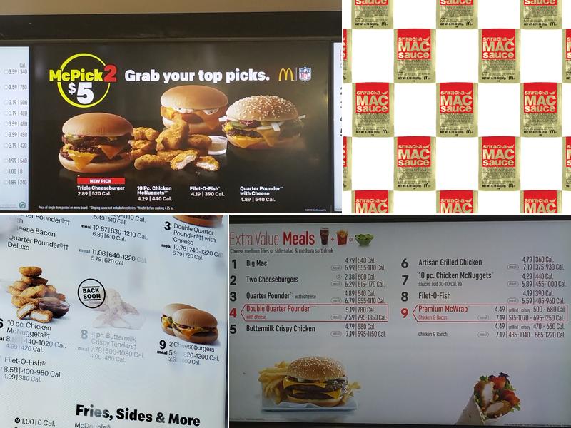 McDonald's Menu