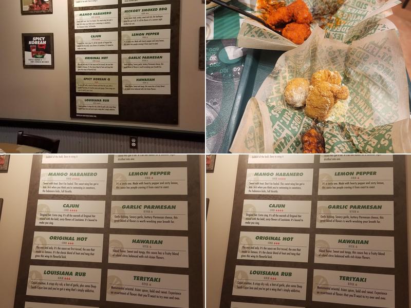 Wingstop Menu
