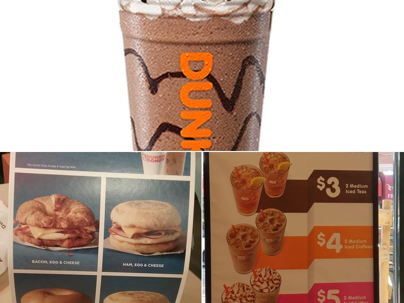 Dunkin' Menu