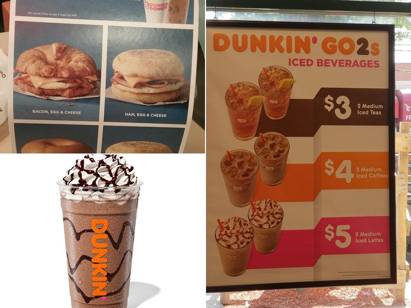 Dunkin' Menu