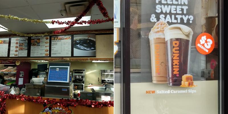Dunkin' Menu