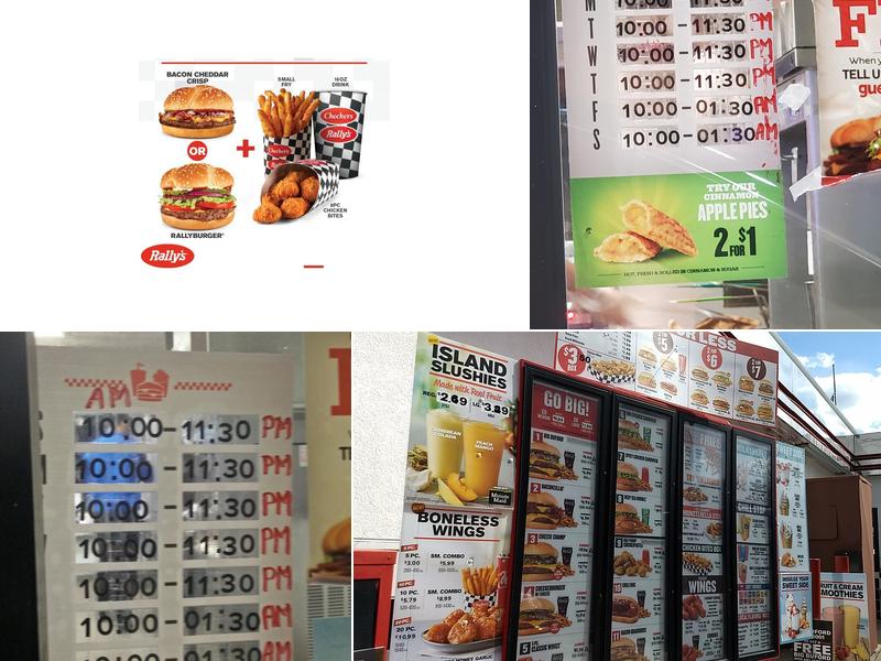 Checkers Menu