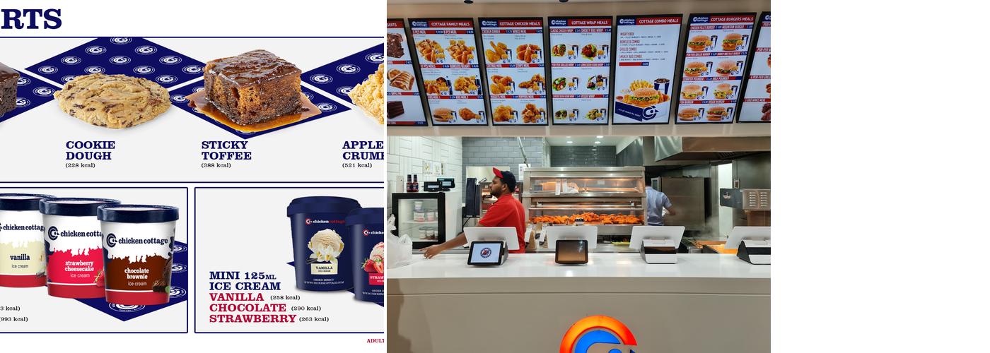 Chicken Cottage Menu