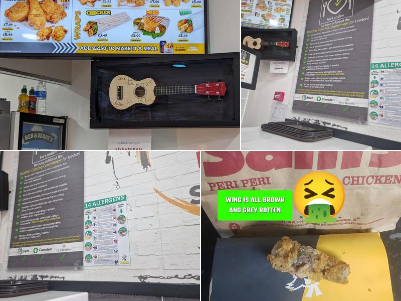 Sam's Chicken, Queens Park Menu