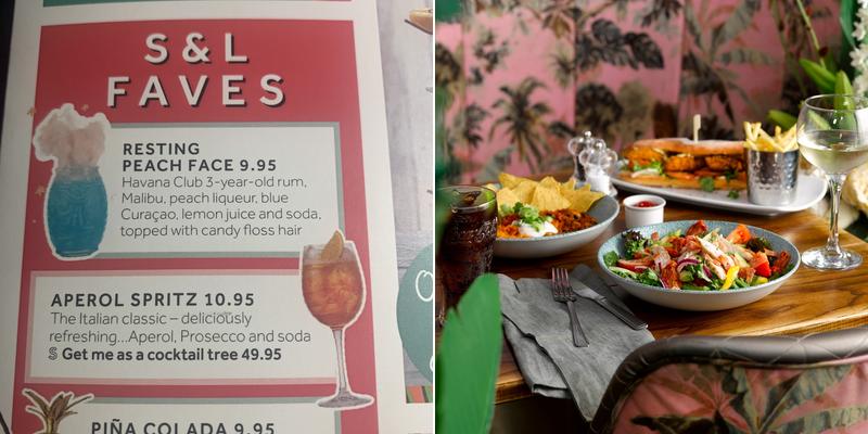 Slug & Lettuce - Leicester Square Menu