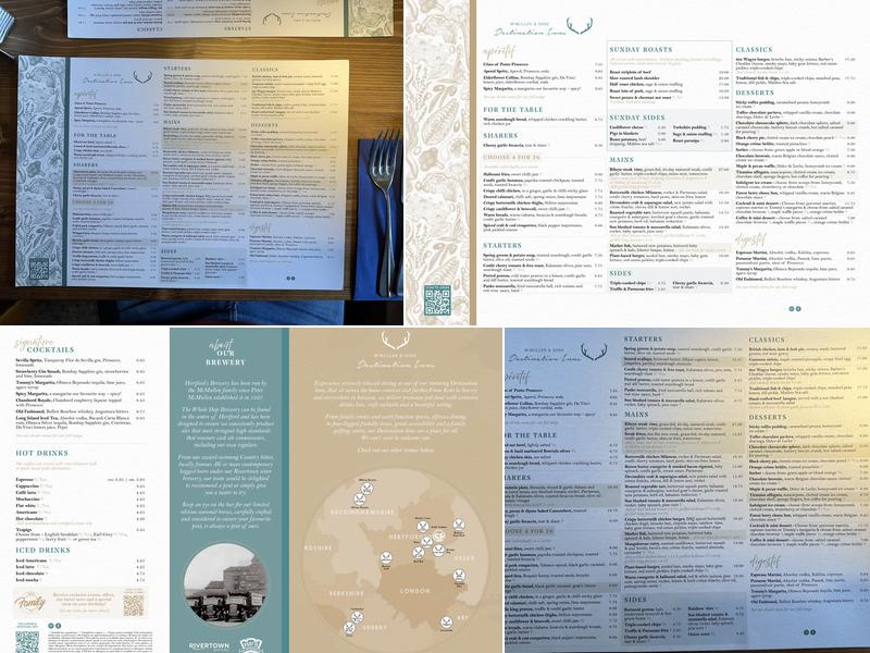 Kingfisher on The Quay Menu