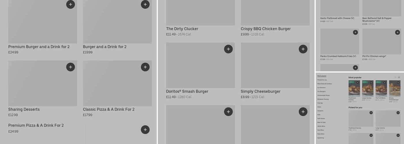 The Inn By The Sea Menu