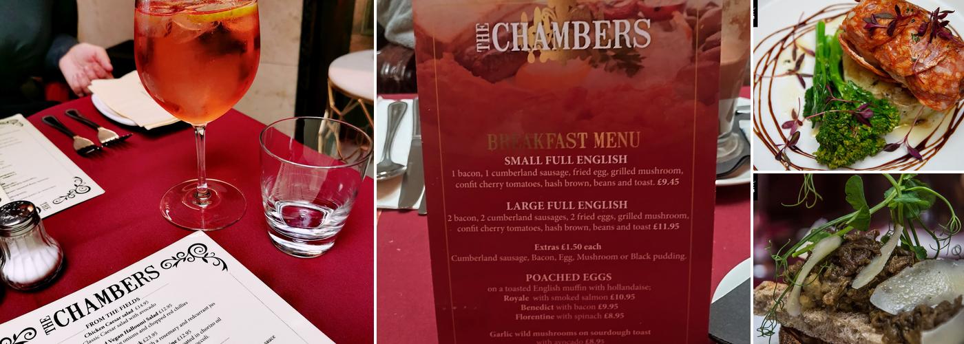 The Chambers Menu