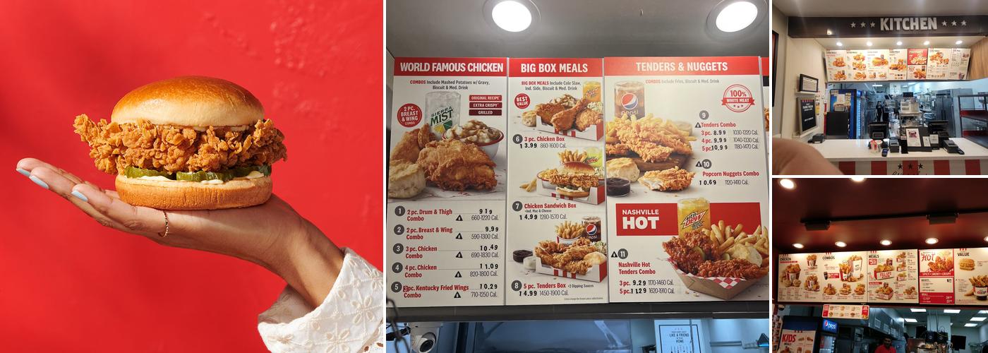KFC Menu