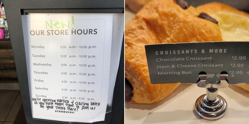 Starbucks Menu