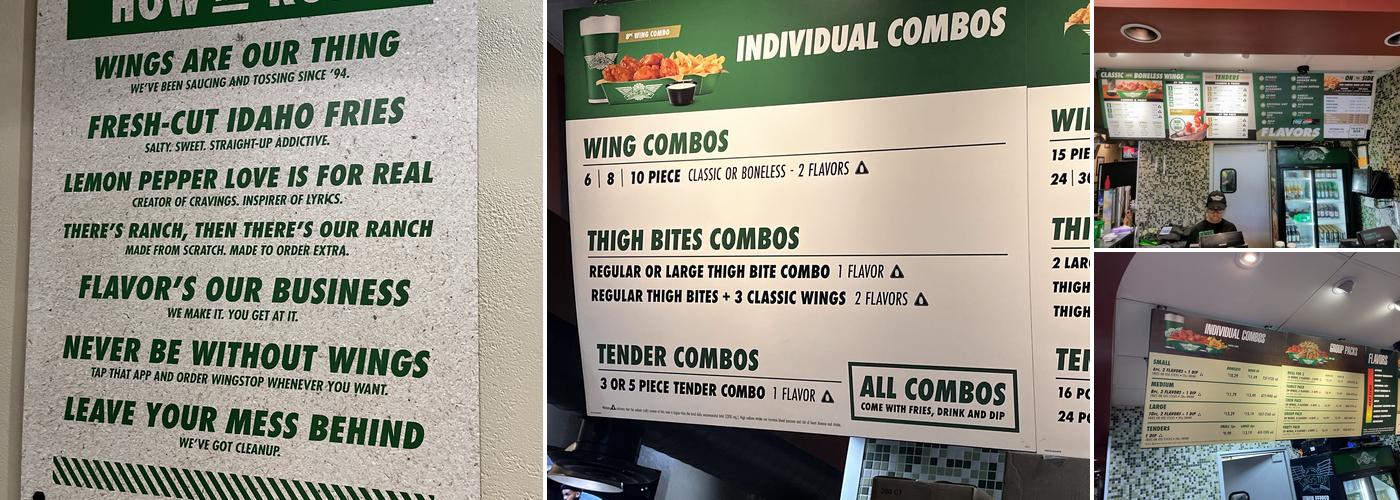 Wingstop Menu
