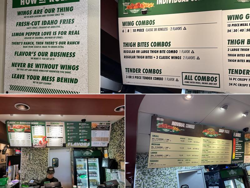 Wingstop Menu