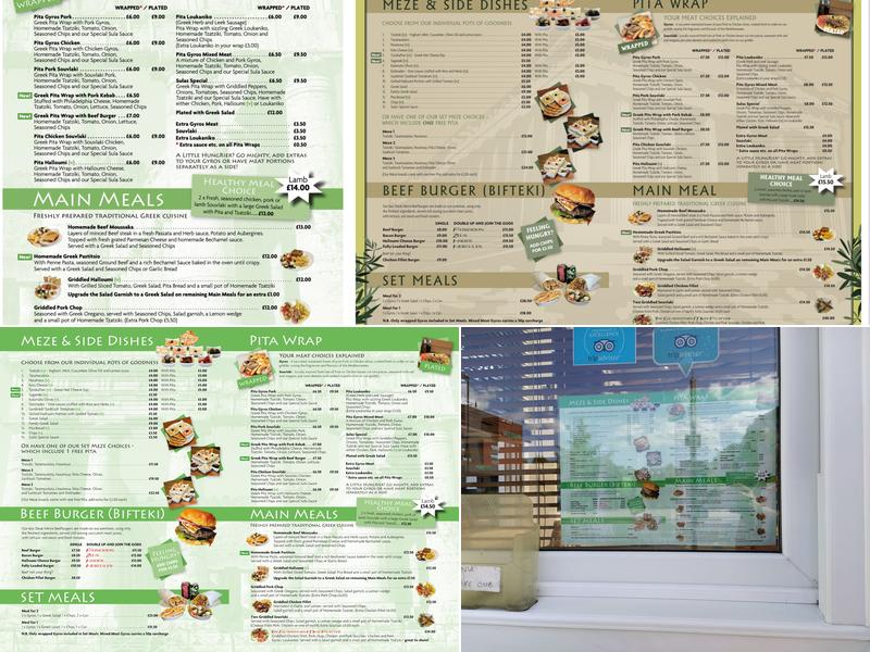Anesti limited T/A Sula’s Greek Taverna Menu
