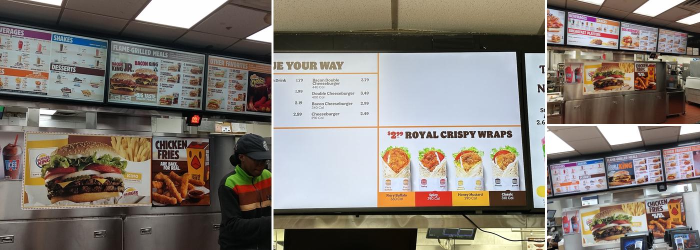 Burger King Menu