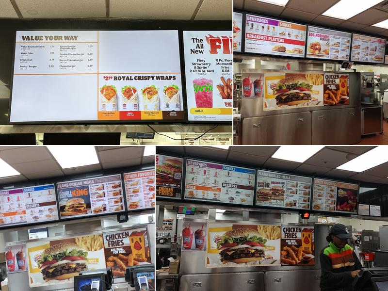 Burger King Menu