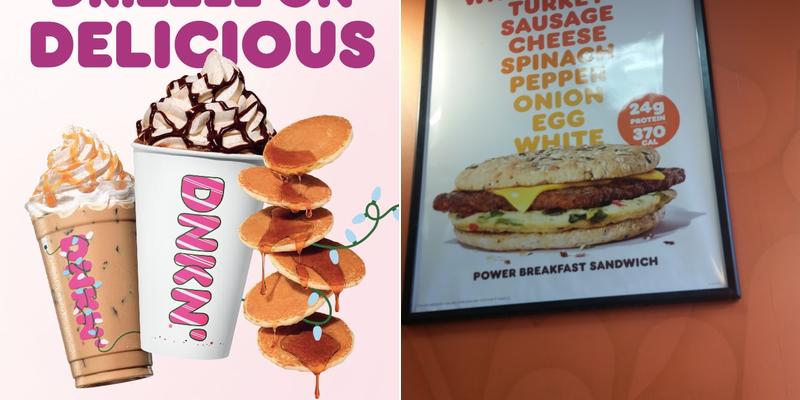 Dunkin' Menu