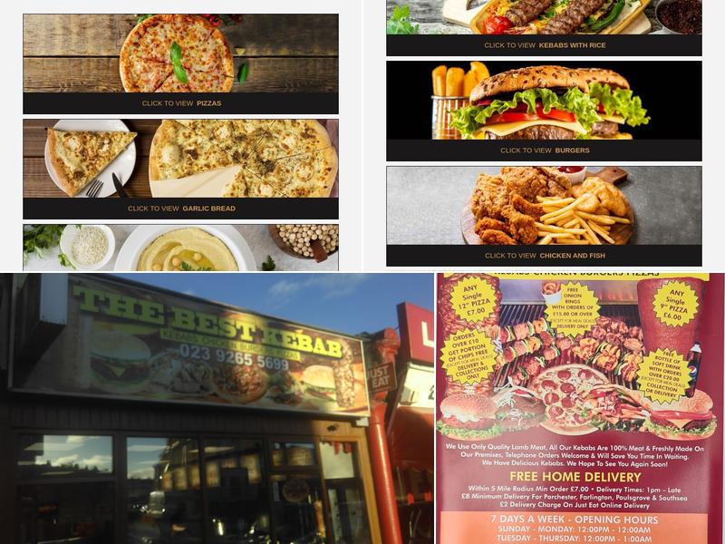 The Best Kebab House Menu