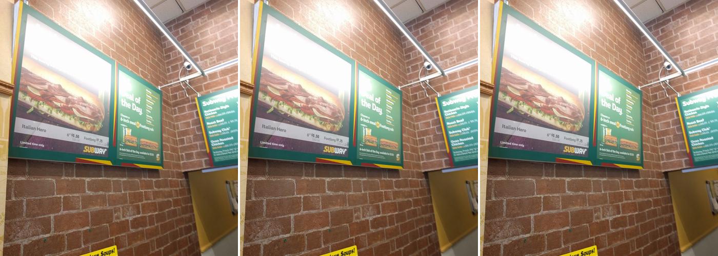 Subway Menu