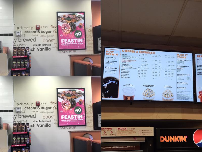 Dunkin' Menu