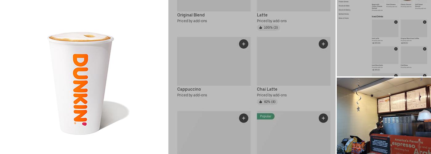 Dunkin' Menu