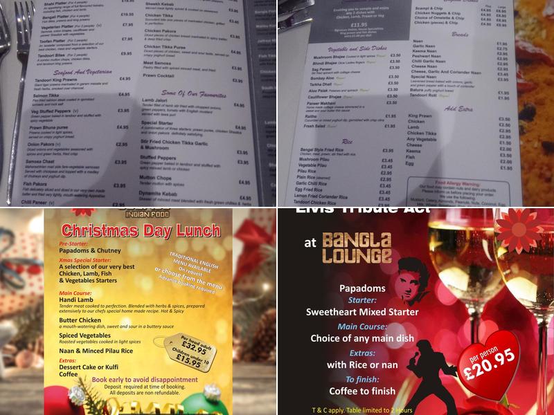 Bangla Lounge (Halesowen) Menu
