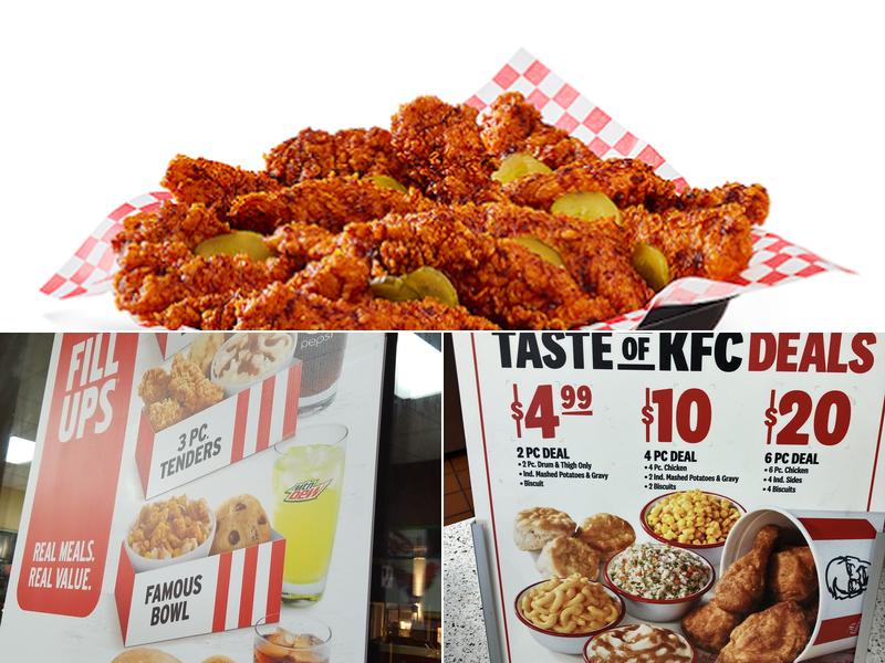 KFC Menu