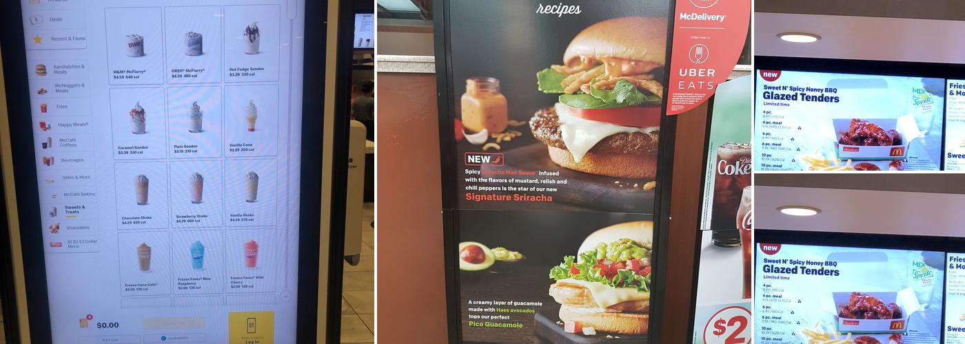 McDonald's Menu