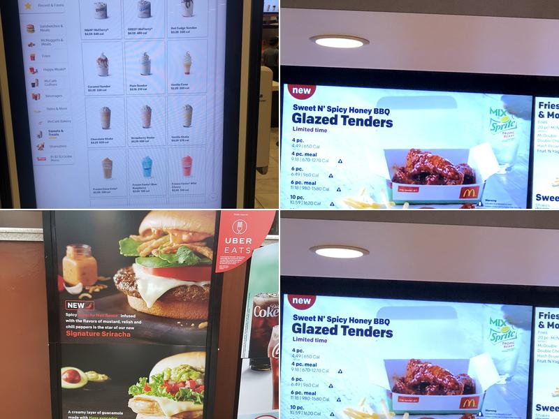 McDonald's Menu