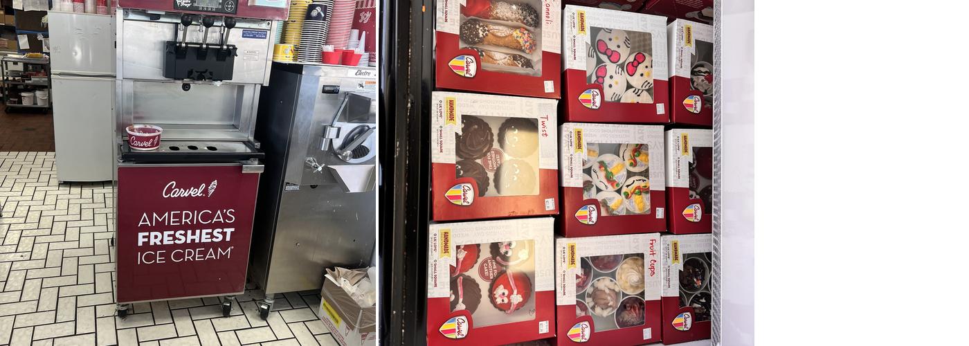 Carvel Menu