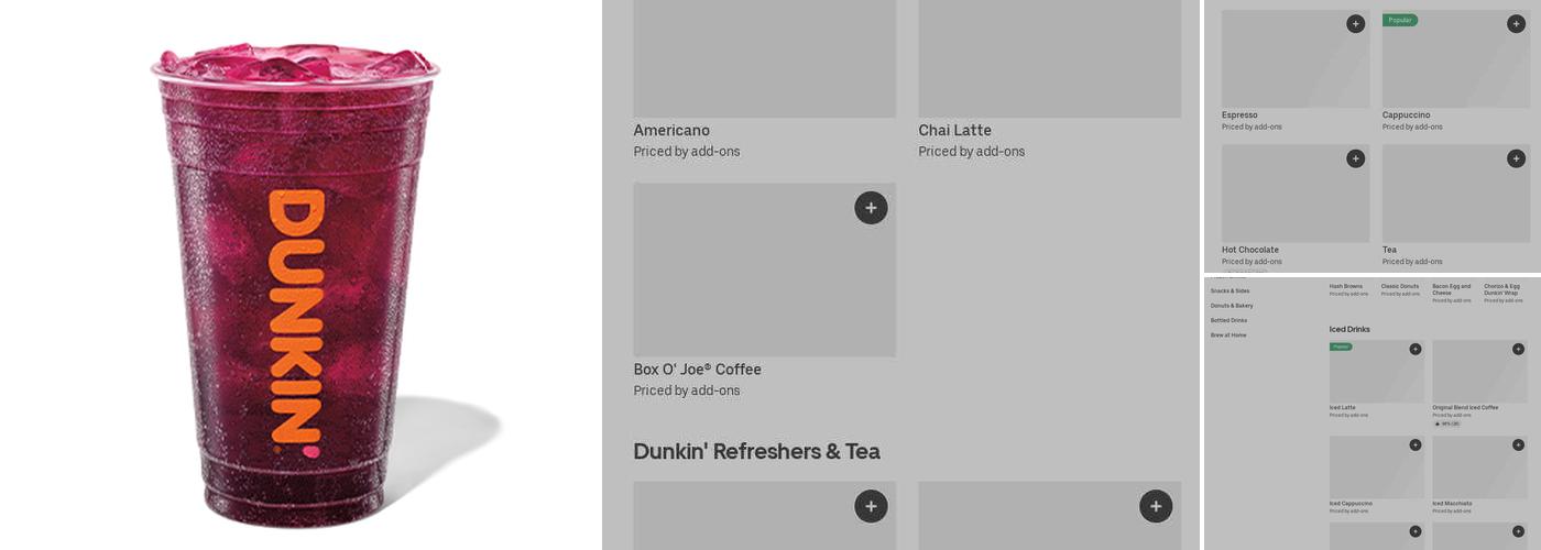 Dunkin' Menu
