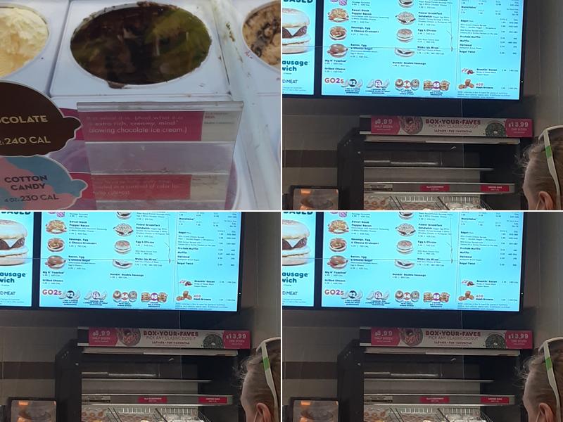 Baskin-Robbins Menu