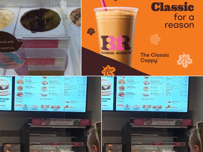 Baskin-Robbins Menu