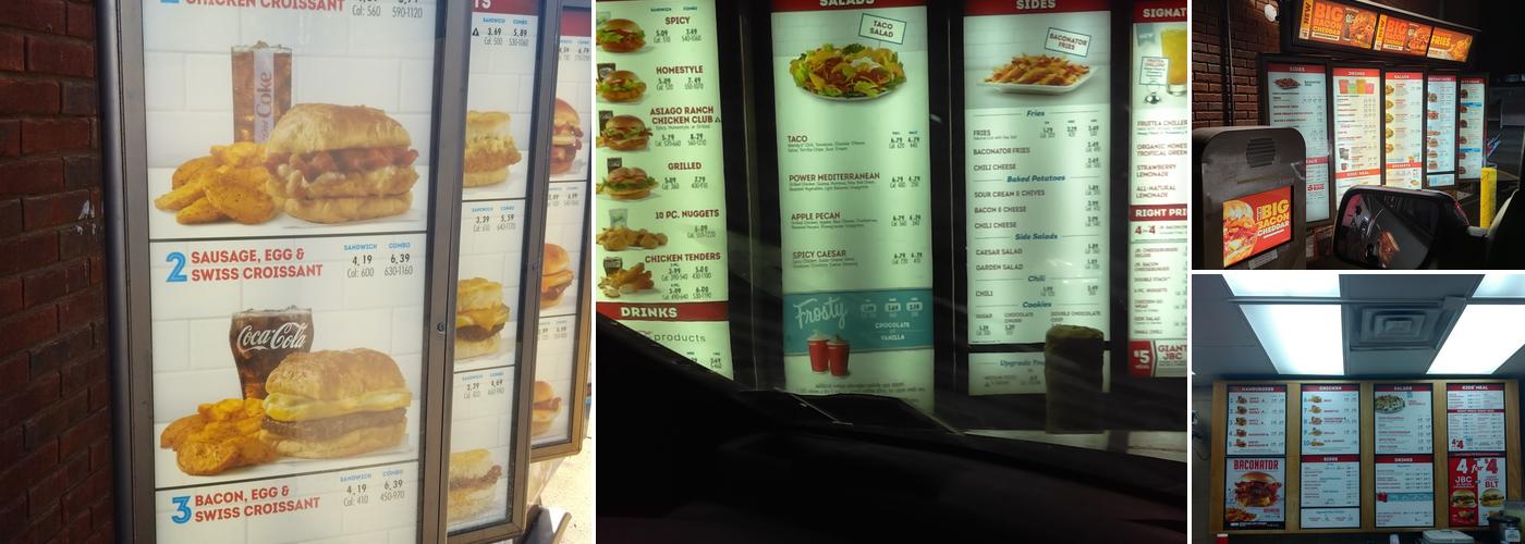 Wendy's Menu