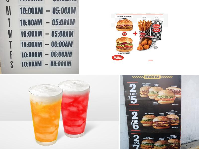 Checkers Menu