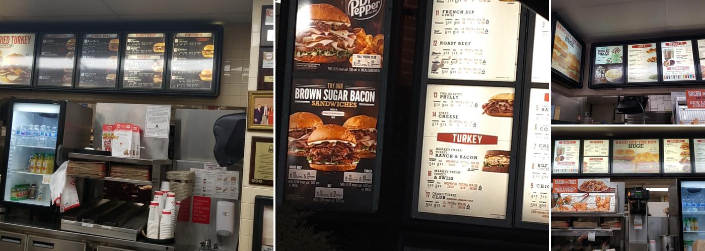 Arby's Menu