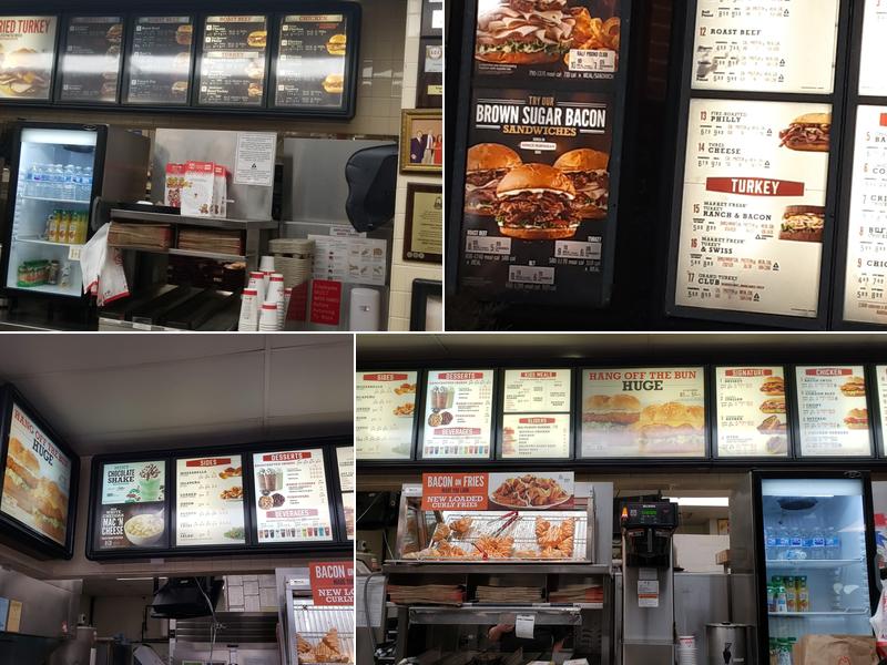 Arby's Menu