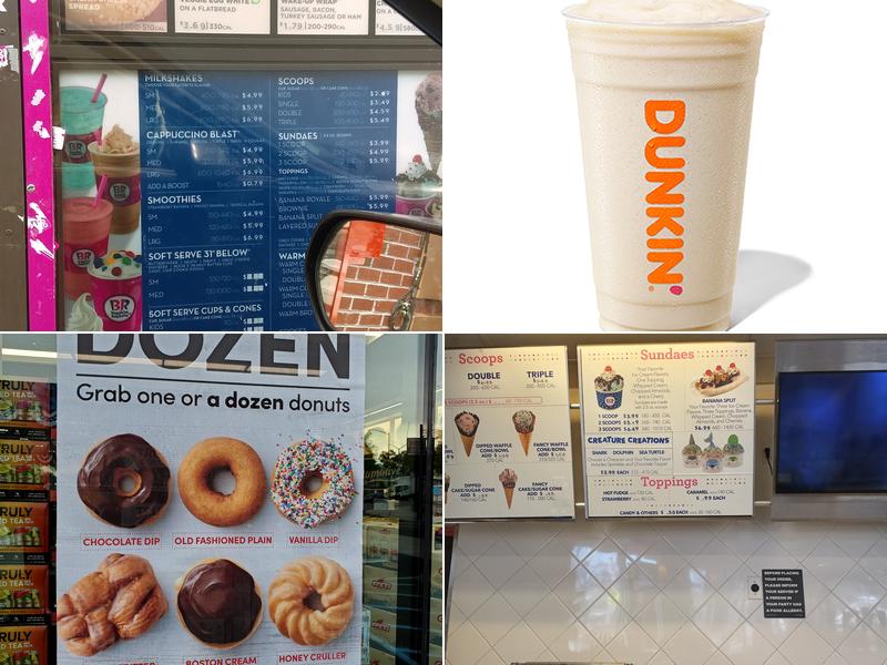 Dunkin' Menu