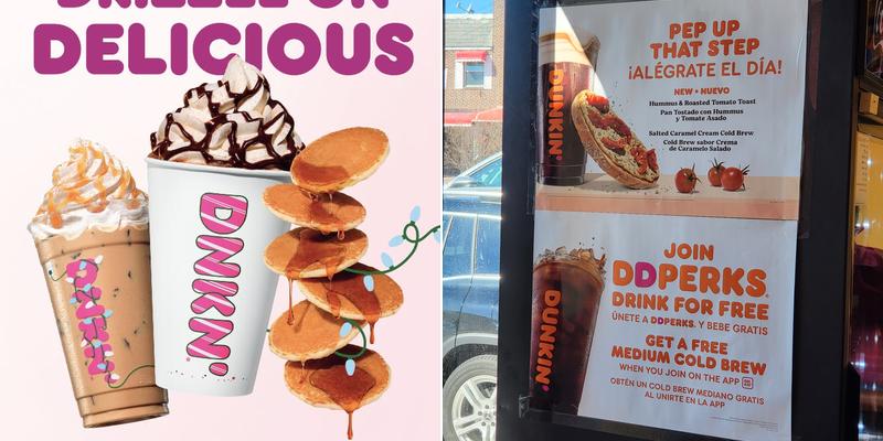 Dunkin' Menu