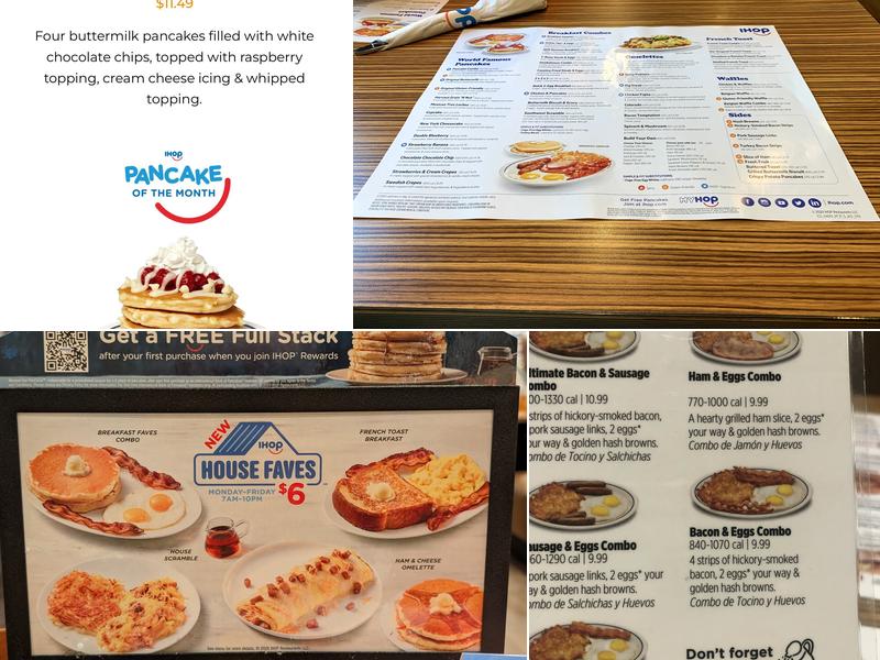 IHOP Menu