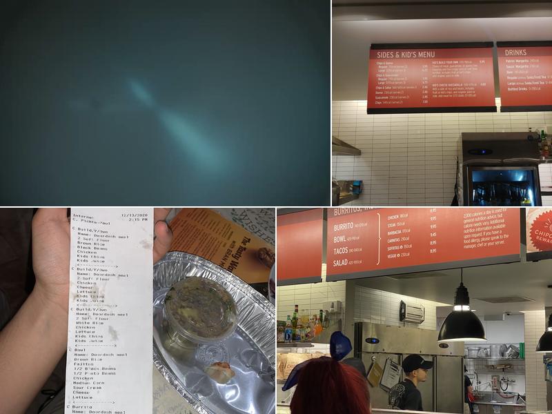 Chipotle Mexican Grill Menu