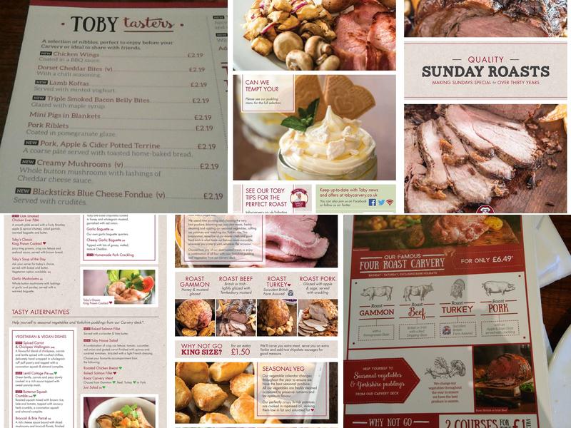 Toby Carvery Coldra Newport Menu
