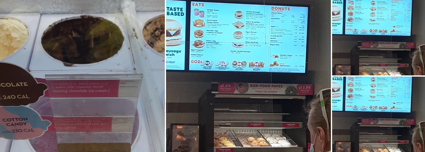Baskin-Robbins Menu